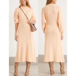 Rodebjer Women's Orange Tanner Sunbleached‎ Dress